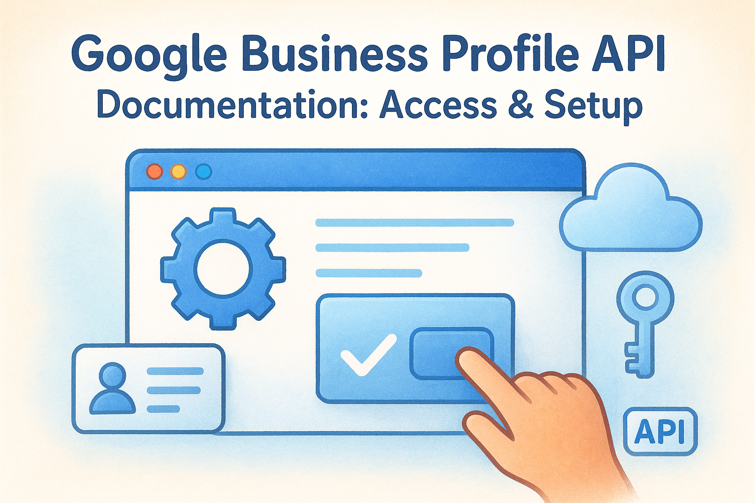 Google Business Profile API Documentation: Access & Setup